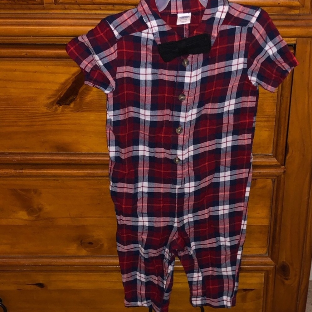 ⚡️2 for $16⚡️ Plaid jumpsuit